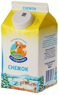 Напиток кисломолочный Снежок Коровка из Кореновки с сахаром 2.3% жир ...