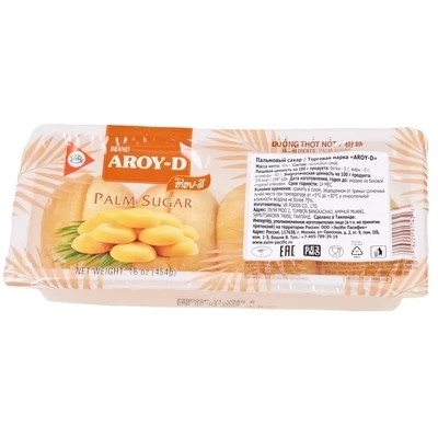 Сахар пальмовый  Aroy-D Таиланд 454г-0}