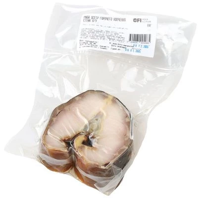 Осетр горячего копчения кусок ~450г-1}