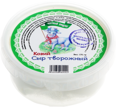 Cыр козий творожный 18-24% жир., 170г РАСПРОДАЖА - купить в Москве по ...