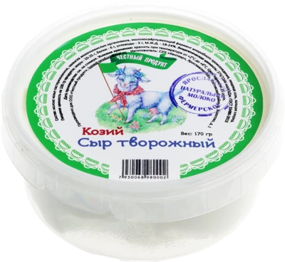 Cыр козий творожный 18-24% жир. 170г-0}