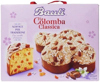 Кекс с цукатами и миндалем La Colomba Bauli 500г-0}