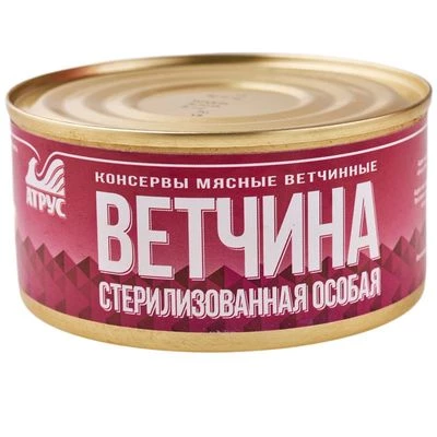 Ветчина Особая стерилизованная Атрус 325г-0}