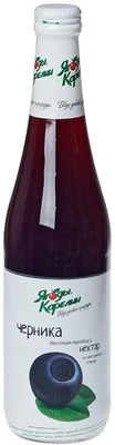Нектар черника прямого отжима Ягоды Карелии 510мл-0}