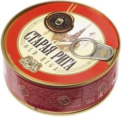 Килька балтийская неразделанная обжаренная в томатном соусе Старая Рига ГОСТ 240г