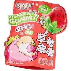 Конфета желейная Strawberry Shaped Gummy Клубника Китай 60г