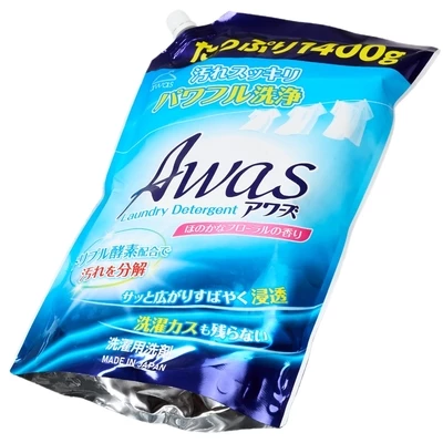Гель Awa’s для стирки с ферментами Цветочный аромат Япония 1.4кг-1}