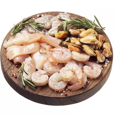 Ассорти из морепродуктов 400г - купить в Москве по выгодной цене в ...