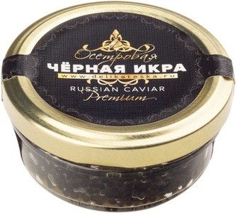 Икра черная осетровая Деликатеска.ру 50г