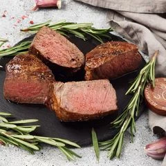 Стейк филе-миньон из мраморной говядины от Шефа~400г