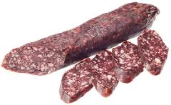 Колбаса из косули сырокопченая с перчиком 200г