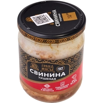 Свинина тушеная ГрандМясье 450г-1}