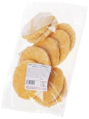 Сырная котлета в панировке Вкусная Деликатеска ~500г-1}