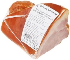 Окорок Тамбовский варено-копченый охлажденный бескостный ~400г