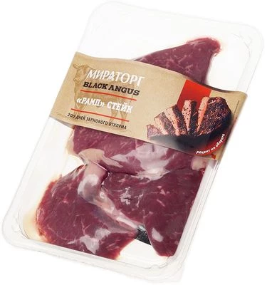 Стейк Рамп Black Angus охлажденный без кости Мираторг 480г-1}