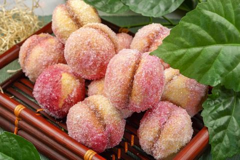 Карамелизованные персики