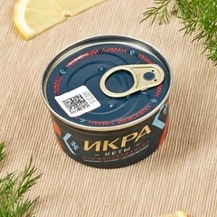 Икра красная кеты замороженная без консервантов 125г
