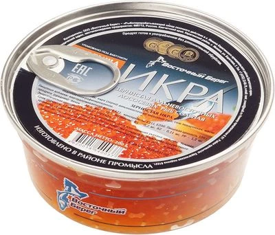 Икра горбуши соленая 200г-0}