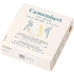 Сыр мягкий Камамбер с белой плесенью 45% жир. 125г