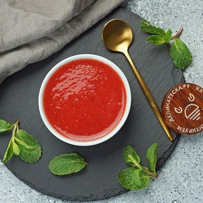 Ягодное пюре из свежей клубники от Шефа 250г-0}