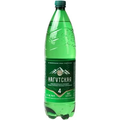Вода минеральная Нагутская №4 газированная 1.5л-0}