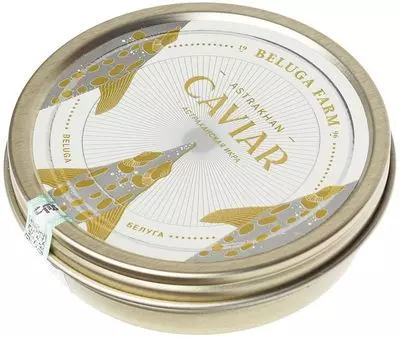 Икра белуги черная 125г