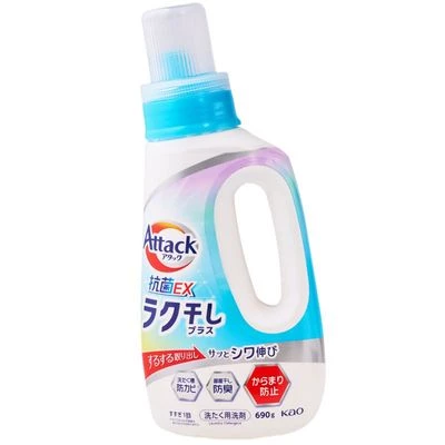 Средство для стирки Attack Antibacterial EX концентрат Япония 690мл-0}