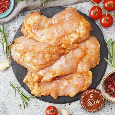 Шашлык из цыпленка маринованный от Шефа ~1кг-0}