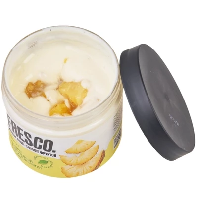 Йогурт с ананасом запеченным в тростниковом сахаре Fresco 140г-1}