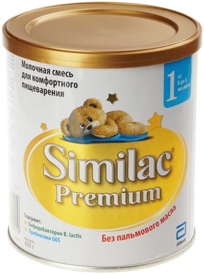 Молочная смесь Симилак Премиум 1 400г-0}