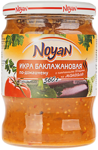 Икра баклажановая по-домашнему 560г