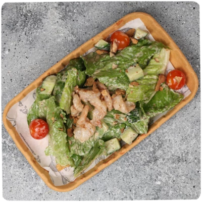 Салат с креветками -1}