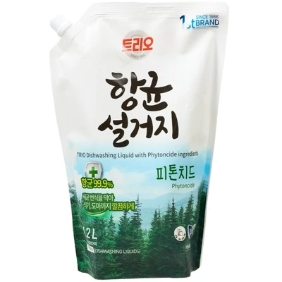 Средство для мытья посуды Trio Phytoncide Корея 1.2л-0}