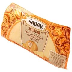 Сыр Золотой ларец со вкусом топленого молока 45% жир. 245г