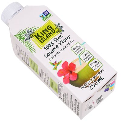 Кокосовая вода King Island 250мл-1}