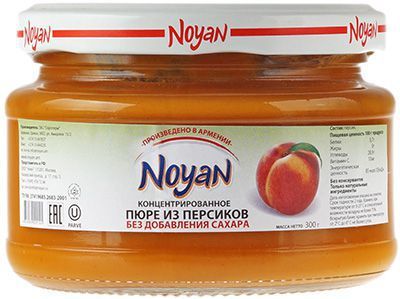 Пюре из персиков 300г