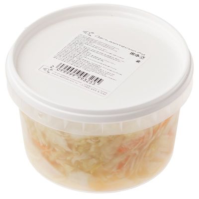 Капуста квашеная с морковью и хреном Деликатеска 500г-1}