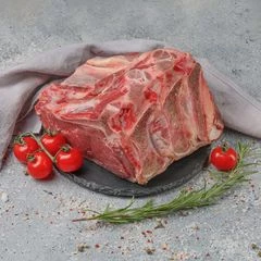 Говядина тонкий край на кости охлажденная из мяса молодого бычка ~900г