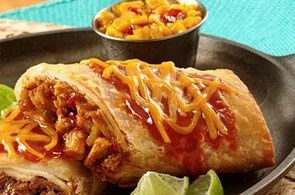 Чимичанга с курицей 