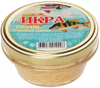 Купить Икра окуня 100г в Москве с доставкой на дом