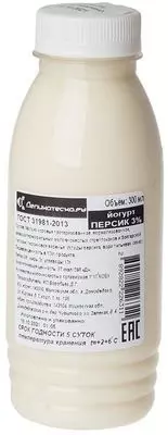 Йогурт с Персиком 3% жир. 300мл