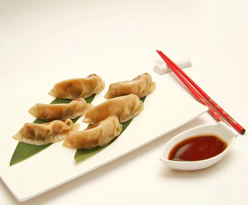 Пельмени Гёдза с креветками