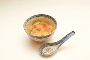 Суп с креветками 