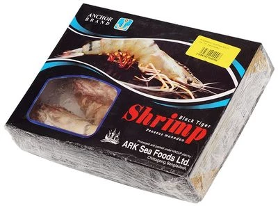 Креветки тигровые с головой в панцире гигантские 4/6 1кг-0}