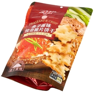 Крекер со вкусом красной икры Kavi Китай 60г-1}