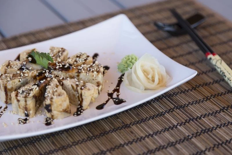 Омлет тамаго с угрем