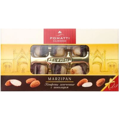 Конфеты марципановые глазированные Кенигбергский стиль 90г -0}