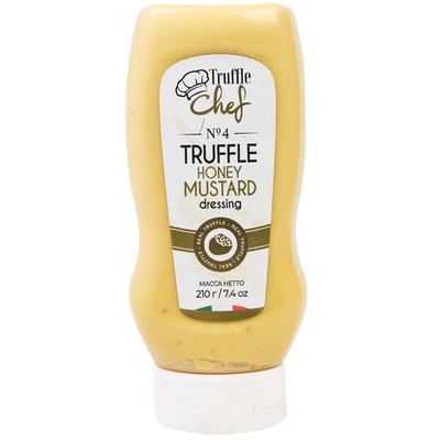 Горчица Медовая с трюфелем Truffele Chef Италия 210г-0}