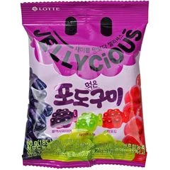 Мармелад жевательный Jellycious Mix Grape Корея 60г