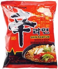 Лапша быстрого приготовления Шин Рамен Nongshim Корея 120г